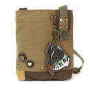 chala バッグ パッチ カバン かわいい Chala Canvas Cotton Cross-body Tote Bags with Piano Key Fob/Coin Purse (Olive)chala バッグ パッチ カバン かわいい