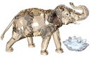 スワロフスキー Swarovski ぞう ゾウ シンタ 約11センチ 1137207 動物 クリスタル インテリア