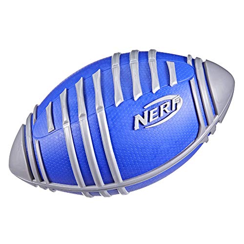 ʡ ꥫ ľ͢ եȥ ե NERF Weather Blitz Kids Foam Football - Youth Weatherproof Soft Foam Ball - Indoor + Outdoor Football for Kids - Small Junior NERF Foam Football - 9