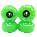   ܡ ȥܡ ǥ FREEDARE Skateboard Wheels 52mm and Bearings, Spacers Installed 92A Wheels(Green,Pack of 4)  ܡ ȥܡ ǥ