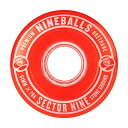 ウィール タイヤ スケボー スケートボード 海外モデル Sector 9 Nineballs Premium Longboard Wheels 61MM 78A...