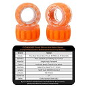 ウィール タイヤ スケボー スケートボード 海外モデル IWONDER CLOUDWHEEL Donut 105mm Hub Motor Sleeve Urba...