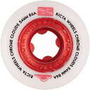 ウィール タイヤ スケボー スケートボード 海外モデル Ricta 56mm Chrome Clouds Red 86a Wheelsウィール タイヤ スケボー...