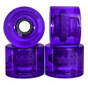 ウィール タイヤ スケボー スケートボード 海外モデル Cal 7 60mm 83A Cruiser Skateboard Wheels Set (Clear ...