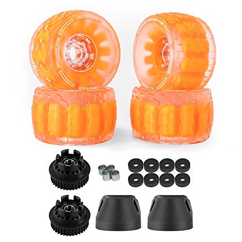 ウィール タイヤ スケボー スケートボード 海外モデル IWONDER Cloud Wheel Discovery 105mm/120mm for Exway Flex/Wave(36 Teeth) Boards Electric Skateboard Wheels and Pulley Conversion Kitウィール タイヤ スケボー スケートボード 海外モデル 1