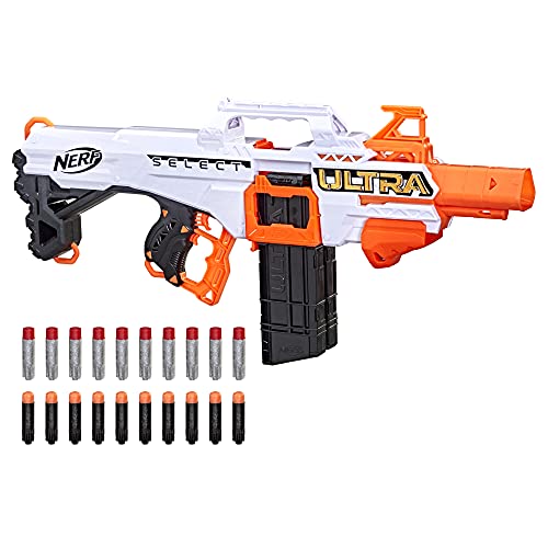 ʡ ꥫ ľ͢ եȥ ե NERF Ultra Select Fully Motorized Blaster, Fire for Distance or Accuracy, Includes Clips and Darts, Outdoor Games and Toys, Automatic Electric Full Auto Toy Foaʡ ꥫ ľ͢ եȥ ե