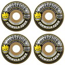 EB[ ^C XP{[ XP[g{[h COf Spitfire Wheels Formula Four Conical White / Yellow & Black Skateboard Wheels - 54mm 99a (Set of 4)EB[ ^C XP{[ XP[g{[h COf