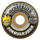 ウィール タイヤ スケボー スケートボード 海外モデル Spitfire Formula Four White/Yellow Conical 99D Skate...