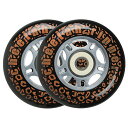 ウィール タイヤ スケボー スケートボード 海外モデル BLACK CHEETAH Wheels for RIPSTICK ripstik wave board...