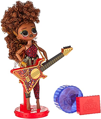 エルオーエルサプライズ 人形 ドール LOL Surprise OMG Remix Rock Ferocious Fashion Doll with 15 Surprises Including Bass Guitar, Outfit, Shoes, Stand, Lyric Magazine, & Record Player Playset, Kids Gift, Toys for Girlsエルオーエルサプライズ 人形 ドール