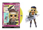 エルオーエルサプライズ 人形 ドール L.O.L. Surprise! Remix Rock Fame Queen Fashion Doll with 15 Surprises Including Keytar, Outfit, Shoes, Stand, Lyric Magazine, and Record Player Playset - Kids Gift, Toys for Girls エルオーエルサプライズ 人形 ドール