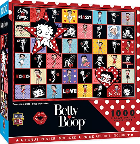 ジグソーパズル 海外製 アメリカ MasterPieces 1000 Piece Jigsaw Puzzle for Adults, Family, Or Kids - Boop-OOP-A-Doop - 19.25"x26.75"ジグソーパズル 海外製 アメリカ