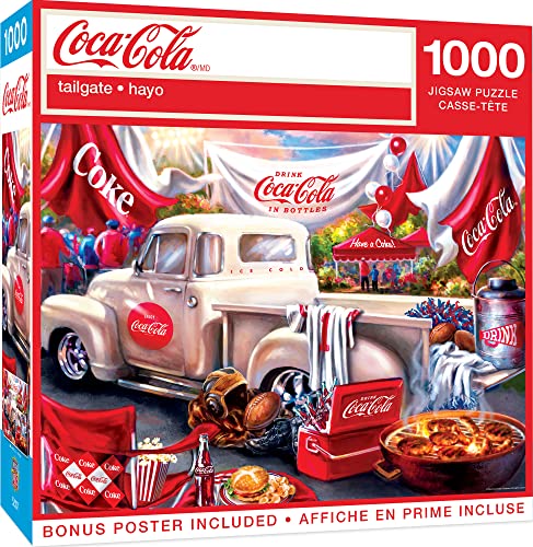 ジグソーパズル 海外製 アメリカ Masterpieces 1000 Piece Jigsaw Puzzle for Adults and Families - Coca-Cola Tailgate - 19.25 x26.75 ジグソーパズル 海外製 アメリカ