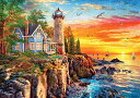 ジグソーパズル 海外製 アメリカ Buffalo Games - Dominic Davison - Rocky Cliff Lighthouse - 300 ...