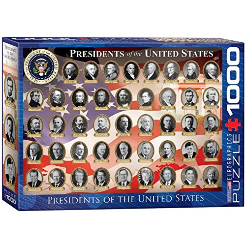 WO\[pY CO AJ Presidents of the United States 1000 Piece Puzzle Jigsaw Puzzle 27 x 19inWO\[pY CO AJ
