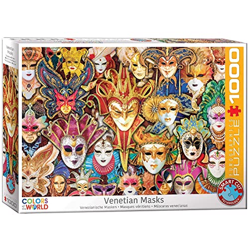 ジグソーパズル 海外製 アメリカ EuroGraphics Venetian Mask 1000-Piece Puzzleジグソーパズル 海外製 アメリカ