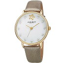 商品情報 商品名腕時計 アクリボスXXIV レディース Akribos XXIV AK1084 Women's Watch Beveled Bezel Pearl Markers and Floral Design Genuine Leat...