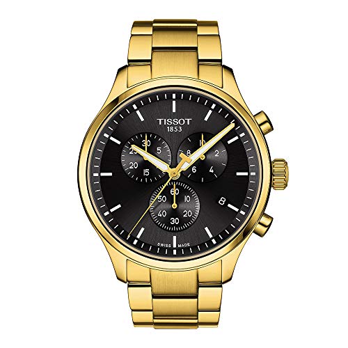 腕時計 ティソ メンズ Tissot mens Tissot Chrono XL Stainless Steel Casual Watch Gold T1166173305100腕時計 ティソ メンズ