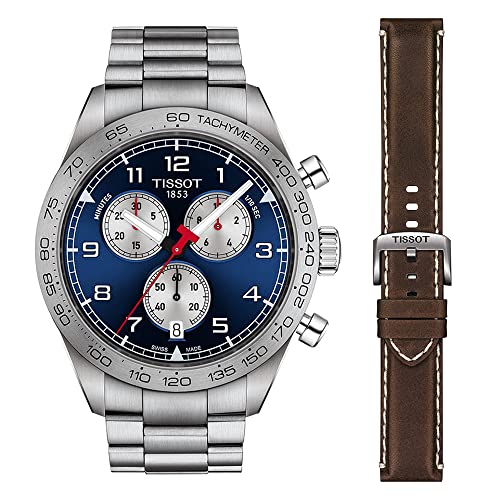 腕時計 ティソ メンズ Tissot mens Tissot PRS 516 Chronograph 316L stainless steel case Quartz Watch Set, Grey, Stainless steel, 22 (T1316171104200)腕時計 ティソ メンズ