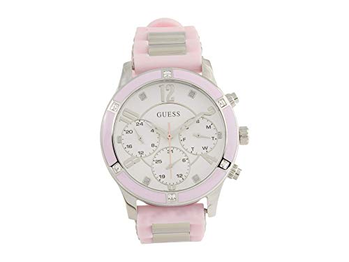 腕時計 ゲス GUESS レディース GUESS Breeze W1234L2 White/Silver Tone/Pink One Size腕時計 ゲス GUESS レディース