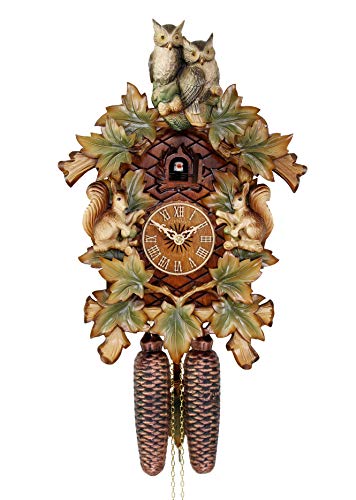 å ƥꥢ ɳݤ ǥ ꥫ HerrZeit Cuckoo Clock - Forest Animals Handpainted & handshingledå ƥꥢ ɳݤ ǥ ꥫ