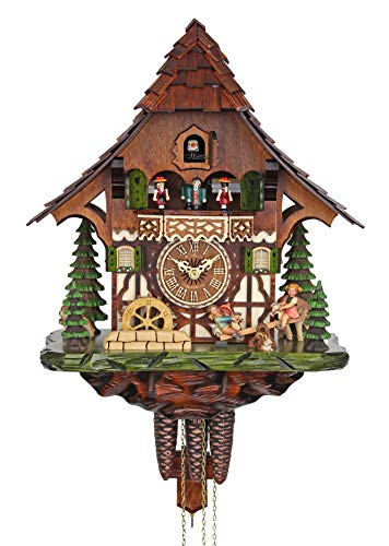 カッコー時計 インテリア 壁掛け時計 海外モデル アメリカ 【送料無料】HerrZeit by Adolf Herr Cuckoo Clock - Fun on The See-Sawカッコー時計 インテリア 壁掛け時計 海外モデル アメリカ