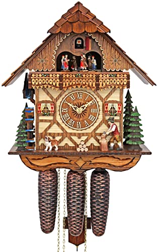 å ƥꥢ ɳݤ ǥ ꥫ HerrZeit by Adolf Herr Cuckoo Clock - The Busy Wood Chopperå ƥꥢ ɳݤ ǥ ꥫ