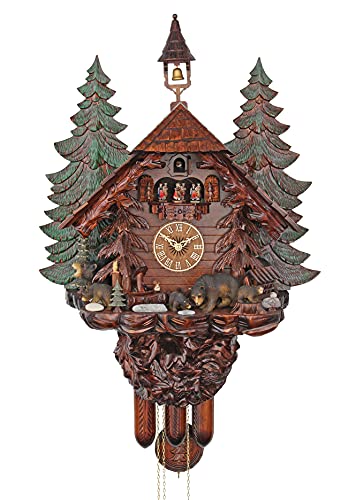 カッコー時計 インテリア 壁掛け時計 海外モデル アメリカ HerrZeit by Adolf Herr Cuckoo Clock - The Bear Familyカッコー時計 インテリア 壁掛け時計 海外モデル アメリカ