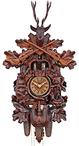 カッコー時計 インテリア 壁掛け時計 海外モデル アメリカ 【送料無料】HerrZeit by Adolf Herr Cuckoo Clock - The Bear Hunter handshingledカッコー時計 インテリア 壁掛け時計 海外モデル アメリカ