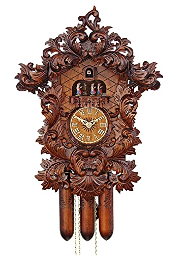 カッコー時計 インテリア 壁掛け時計 海外モデル アメリカ HerrZeit by Adolf Herr Cuckoo Clock - The Baroque Clock handshingledカッコー時計 インテリア 壁掛け時計 海外モデル アメリカ