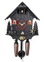 カッコー時計 インテリア 壁掛け時計 海外モデル アメリカ HerrZeit by Adolf Herr Quartz Cuckoo Clock - Black...