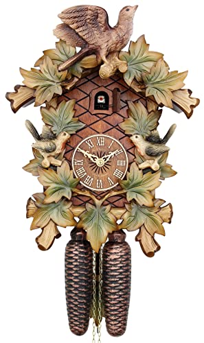 å ƥꥢ ɳݤ ǥ ꥫ HerrZeit by Adolf Herr Cuckoo Clock - Forest Birds Handpainted & handshingledå ƥꥢ ɳݤ ǥ ꥫ