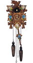 カッコー時計 インテリア 壁掛け時計 海外モデル アメリカ Anton Schneider Quartz Cuckoo Clock 5 Leaves, Bird...
