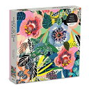 ジグソーパズル 海外製 アメリカ Galison Kitty McCall Lost in The Garden 500 Piece Puzzle from Galison - 20 x 20 Jigsaw Puzzle, Bright Botanical Artwork, Fun and Challenging Activity for Adults, Makes a Great Gift ジグソーパズル 海外製 アメリカ