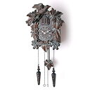 カッコー時計 インテリア 壁掛け時計 海外モデル アメリカ Cuсkoo Cloсk with Night Mode, Hand Carved Birds, W...