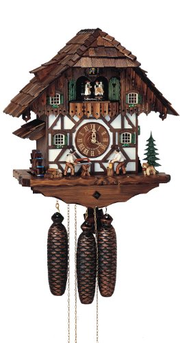 å ƥꥢ ɳݤ ǥ ꥫ Anton Schneider German Cuckoo Clock 8-Day-Movement Chalet-Style 16.00 inch - Authentic Black Forest Cuckoo Clockå ƥꥢ ɳݤ ǥ ꥫ