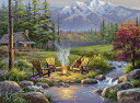 ジグソーパズル 海外製 アメリカ Ravensburger 82093 Great Outdoors Puzzle Series: Riverside Livi...