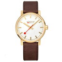 モンディーン 腕時計 モンディーン 北欧 スイス メンズ evo2, 40mm, Golden Watch Brown Leather Strap腕時計 モンディーン 北欧 スイス メンズ
