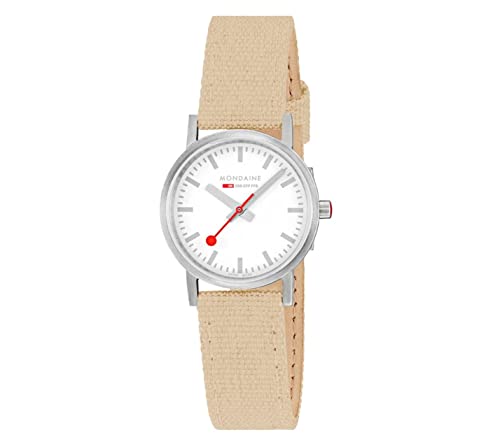 モンディーン 腕時計 モンディーン 北欧 スイス メンズ Mondaine Official Swiss Railways Classic Watch | 30 mm Nude-Beige A658.30323.17SBK腕時計 モンディーン 北欧 スイス メンズ