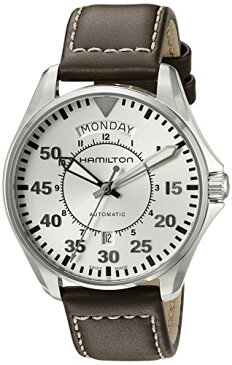 ハミルトン 腕時計 メンズ H64615555 【送料無料】Hamilton Men's H64615555 Khaki Aviation Analog Display Swiss Automatic Brown Watchハミルトン 腕時計 メンズ H64615555