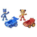 PJ Masks しゅつどう!パジャマスク アメリカ直輸入 おもちゃ PJ Masks Catboy vs an Yu Battle Racers Preschool Toy, Vehicle and Action Figure Set for Kids Ages 3 and UpPJ Masks しゅつどう!パジャマスク アメリカ直輸入 おもちゃ