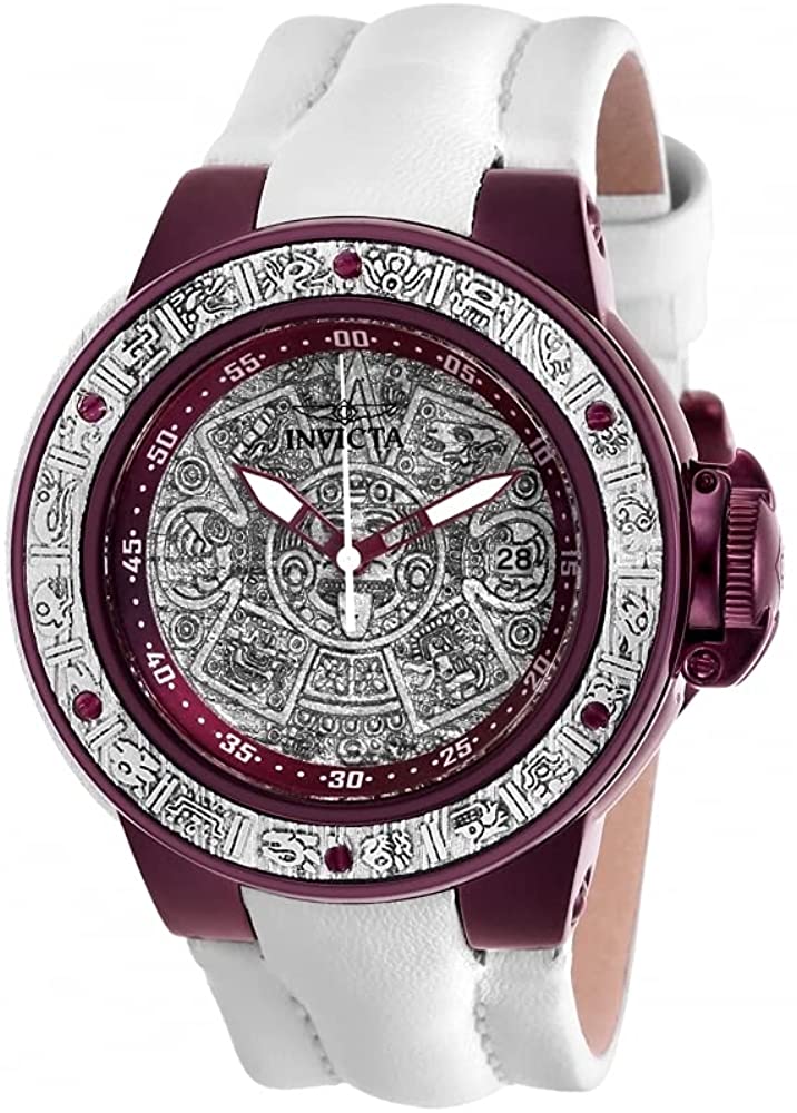 腕時計 インヴィクタ インビクタ サブアクア レディース Invicta Women's 28544 Subaqua Quartz 3 Hand Purple, Silver Wood Dial Watch腕時計 インヴィクタ インビクタ サブアクア レディース