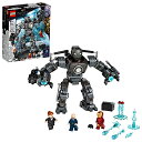 レゴ LEGO Marvel Iron Man Monger Mayhem Set 76190, Avengers Mech Building Toy, Action Figure, with Iron Man, Obadiah Stane and Pepper Potts Minifigures, Gift for 9 Plus Year Old Boys and Girlsレゴ