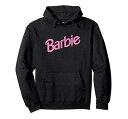 バービー バービー人形 Barbie - Pink Logo Pullover Hoodie Pullover Hoodieバービー バービー人形