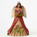 エネスコ Enesco 置物 インテリア 海外モデル アメリカ Enesco Jim Shore Heartwood Creek Angel with Butt...