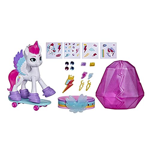 ޥȥݥˡ ϥ֥ hasbroʥݥˡ 襤ݥˡ ᤫ襤 My Little Pony: A New Generation Movie Crystal Adventure Zipp Storm - 3-Inch White Pony Toy ޥȥݥˡ ϥ֥ hasbroʥݥˡ 襤ݥˡ ᤫ襤