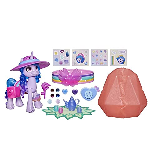 楽天angelicaマイリトルポニー ハズブロ hasbro、おしゃれなポニー かわいいポニー ゆめかわいい My Little Pony: A New Generation Movie Crystal Adventure Izzy Moonbow - 3-Inch Purple Pony Tマイリトルポニー ハズブロ hasbro、おしゃれなポニー かわいいポニー ゆめかわいい