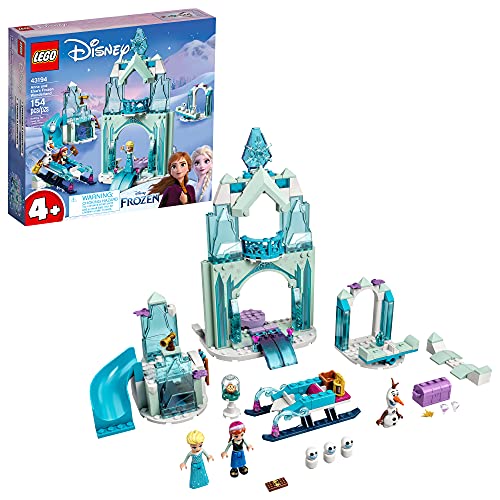 レゴ ディズニープリンセス LEGO Disney Anna and Elsa’s Frozen Wonderland 43194 Castle Toy with Disney Princess Mini-Doll Figures, Gifts for 4 Plus Years Old Kids, Girls and Boysレゴ ディズニープリンセス