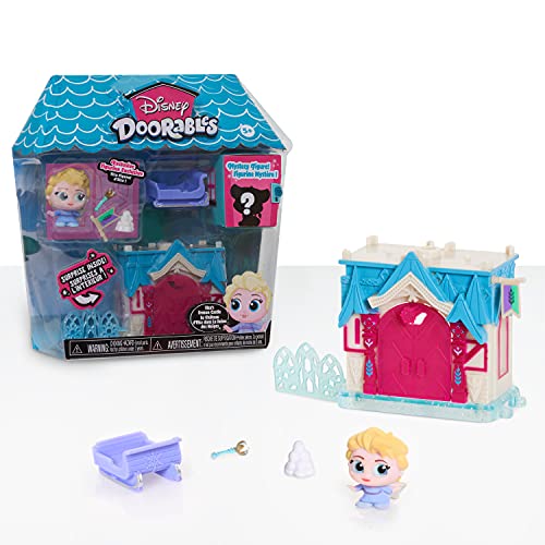 アナと雪の女王 アナ雪 ディズニープリンセス フローズン Disney Doorables Mini Playset Elsa’s Frozen Castle, 2.5-inch Playset with Figures, Officially Licensed Kids Toys for Ages 5 Up by Just Playアナと雪の女王 アナ雪 ディズニープリンセス フローズン