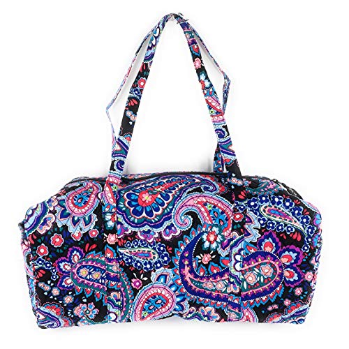 ヴェラブラッドリー ベラブラッドリー アメリカ フロリダ州マイアミ 日本未発売 Vera Bradley Large Travel Duffel Quilted Cotton Haymarket Paisleyヴェラブラッドリー ベラブラッドリー アメリカ フロリダ州マイアミ 日本未発売